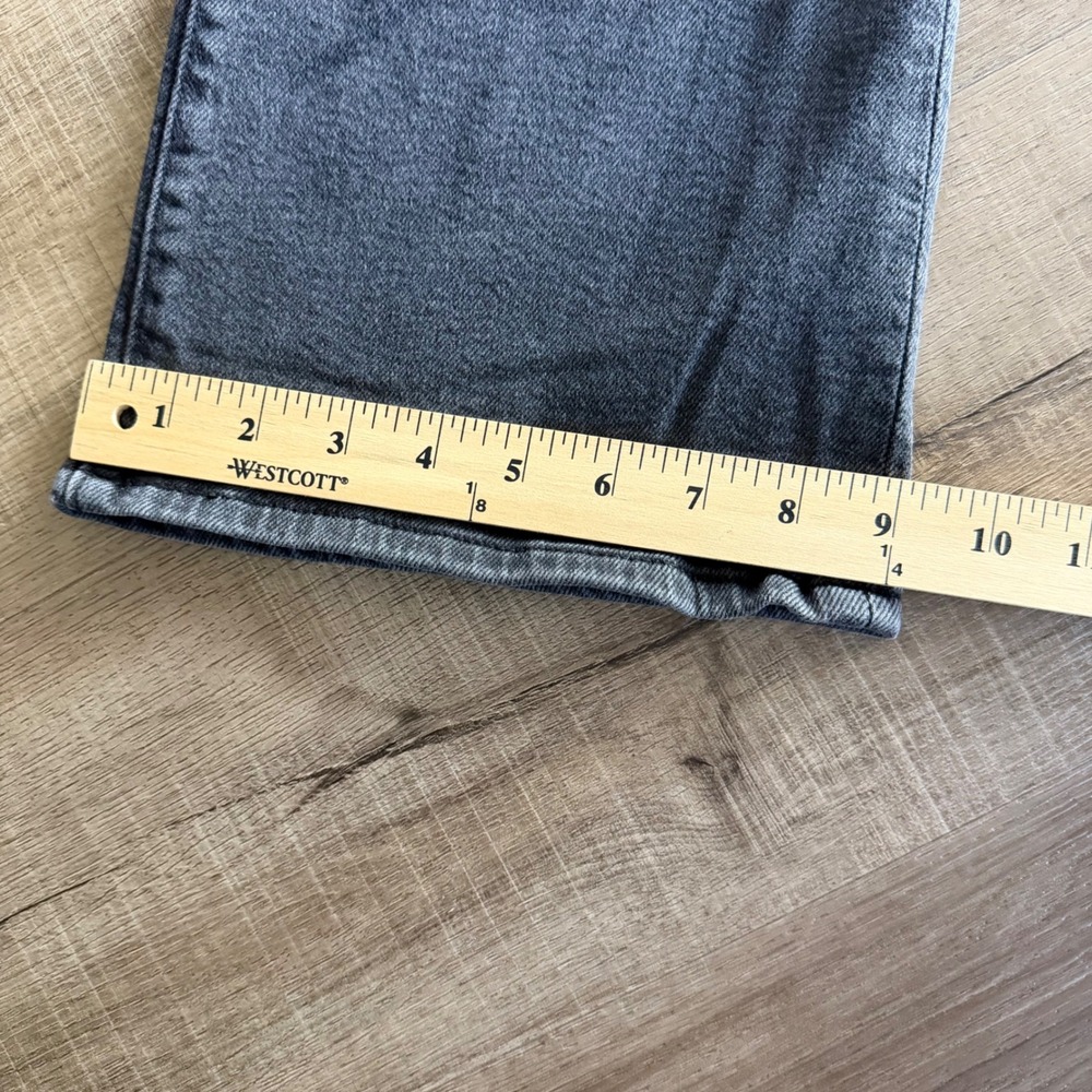 Levis Ribcage Bootcut Jeans Gray Ultra High Rise Button Fly 36934-0015 W28 L33 - Picture 7 of 9
